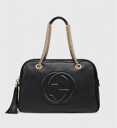 hermes gucci bag|Gucci leather shoulder bag.